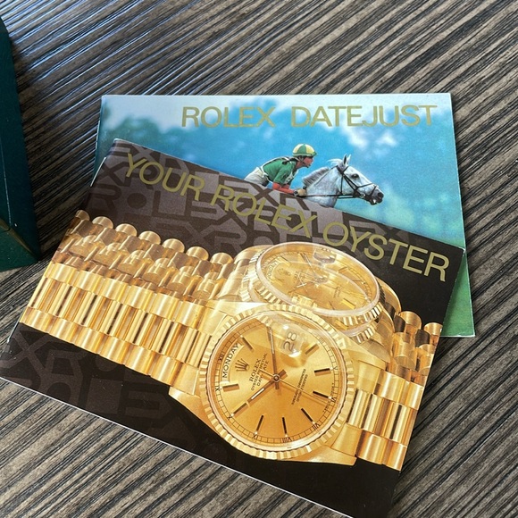 Rolex Oyster Date Precision Watch Vintage with original box - Picture 5 of 14